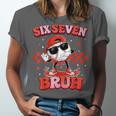 Valentines Day Baseball Six Seven 67 Meme Heart Baseball Dab Unisex Jersey T-Shirt Valentines Day Baseball Six Seven 67 Meme Heart Baseball Dab Unisex Jersey T-Shirt