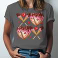Valentines Day Drip Heart Baseball XOXO Boys Kids Men Sport Unisex Jersey T-Shirt