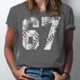 Vintage Baseball Number 67 Jersey Player Uniform Unisex Jersey T-Shirt