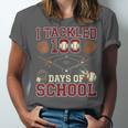 Women's 100 Days Of School Boys Kids Baseball Unisex Jersey T-Shirt Women's 100 Days Of School Boys Kids Baseball Unisex Jersey T-Shirt