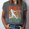 Women's Eat Sleep Baseball Repeat Vintage Player Sport Lover Retro Unisex Jersey T-Shirt Women's Eat Sleep Baseball Repeat Vintage Player Sport Lover Retro Unisex Jersey T-Shirt