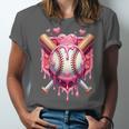 Women's Valentines Day Baseball Boys Ice Cream Drip Heart Youth Kids Unisex Jersey T-Shirt Women's Valentines Day Baseball Boys Ice Cream Drip Heart Youth Kids Unisex Jersey T-Shirt