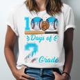 100 Days Of 2nd Grade Baseball 100th Day Of School Boys Kids Unisex Jersey T-Shirt