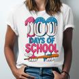 100 Days Of School Baseball Drip Bat 100th Day Of School Boy Unisex Jersey T-Shirt 100 Days Of School Baseball Drip Bat 100th Day Of School Boy Unisex Jersey T-Shirt