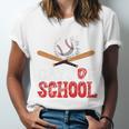 100 Days Of School Baseball 100 Days Smarter Boys Student Unisex Jersey T-Shirt