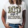 100 Days Of School Camo Baseball Camouflage For Kids Unisex Jersey T-Shirt