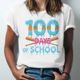 100 Days Of School Drip Ice Cream Baseball For Teacher Kids Premium Tri-Blend Unisex Jersey T-Shirt 100 Days Of School Drip Ice Cream Baseball For Teacher Kids Premium Tri-Blend Unisex Jersey T-Shirt