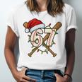 67 Baseball Xmas Lights Santa Hat Holiday Unisex Jersey T-Shirt 67 Baseball Xmas Lights Santa Hat Holiday Unisex Jersey T-Shirt