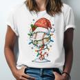 Baseball Christmas Ball Hat Snow Winter Premium Tri-Blend Unisex Jersey T-Shirt Baseball Christmas Ball Hat Snow Winter Premium Tri-Blend Unisex Jersey T-Shirt