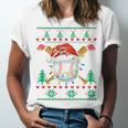 Baseball Christmas Ugly Sweater Santa Sport Men Kids Unisex Jersey T-Shirt