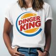 Baseball Dinger King Logo For Home Run Players And Fan Unisex Jersey T-Shirt Baseball Dinger King Logo For Home Run Players And Fan Unisex Jersey T-Shirt