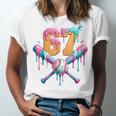 Baseball Drip 67 Six Seven Number 67 Player 67th Birthday Unisex Jersey T-Shirt Baseball Drip 67 Six Seven Number 67 Player 67th Birthday Unisex Jersey T-Shirt