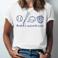 Baseball Is My Favorite Season Sports Minimalist Line Art Unisex Jersey T-Shirt Baseball Is My Favorite Season Sports Minimalist Line Art Unisex Jersey T-Shirt