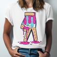 Baseball Ice Cream Drip Boys Glove Sprinkles Baseball Lover Unisex Jersey T-Shirt