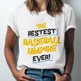 Best Baseball Umpire Job Occupation Premium Tri-Blend Unisex Jersey T-Shirt