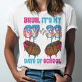 Bruh Its My 67 33 Day Of School Baseball Boys Kids 100th Day Unisex Jersey T-Shirt Bruh Its My 67 33 Day Of School Baseball Boys Kids 100th Day Unisex Jersey T-Shirt