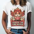 Chinese New Year 2026 Fire Horse Celebration Raglan Baseball Tee Unisex Jersey T-Shirt