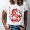 Chinese New Year 2026 Year Of The Horse Raglan Baseball Tee Unisex Jersey T-Shirt
