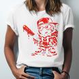 Drippy Baseball Mascot Valentine Heart Glasses Cartoon Unisex Jersey T-Shirt Drippy Baseball Mascot Valentine Heart Glasses Cartoon Unisex Jersey T-Shirt