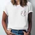 My Favorite Baseball Player Calls Me Mom Unisex Jersey T-Shirt