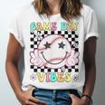 Game Day Vibes Softball Baseball Groovy Game Day Girls Women Unisex Jersey T-Shirt Game Day Vibes Softball Baseball Groovy Game Day Girls Women Unisex Jersey T-Shirt