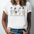 Just a Baseball GooseLife Is Better With Geese On Your Team Unisex Jersey T-Shirt