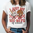 I Just Hit 100 Days Of School Baseball 100th Day Teacher Kid Unisex Jersey T-Shirt I Just Hit 100 Days Of School Baseball 100th Day Teacher Kid Unisex Jersey T-Shirt
