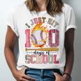 I Just Hit 100 Days Of School Baseball Lovers Fans Boys Kids Unisex Jersey T-Shirt I Just Hit 100 Days Of School Baseball Lovers Fans Boys Kids Unisex Jersey T-Shirt
