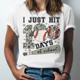 I Just Hit 100 Days Of School Teacher Baseball Boys Kids Unisex Jersey T-Shirt I Just Hit 100 Days Of School Teacher Baseball Boys Kids Unisex Jersey T-Shirt