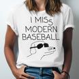 I Miss Modern Baseball Vintage Baseball Meme Tee Unisex Jersey T-Shirt I Miss Modern Baseball Vintage Baseball Meme Tee Unisex Jersey T-Shirt
