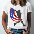 Puerto Rico Baseball Flag Player Boricua Heritage Sports Unisex Jersey T-Shirt Puerto Rico Baseball Flag Player Boricua Heritage Sports Unisex Jersey T-Shirt
