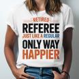 Retired Basketball Referee For Baseball Refs Unisex Jersey T-Shirt