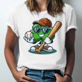 Shamrock Baseball St Patrick's Day Kids Boys Toddlers Premium Tri-Blend Unisex Jersey T-Shirt