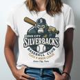 Sioux City Silverbacks Retro Minor League Baseball Unisex Jersey T-Shirt