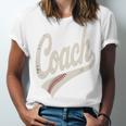 Vintage Baseball Coach Unisex Jersey T-Shirt