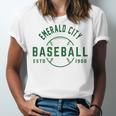 Wizard Of Oz Emerald City Baseball Costume Halloween Unisex Jersey T-Shirt Wizard Of Oz Emerald City Baseball Costume Halloween Unisex Jersey T-Shirt