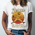 Youth Boy Baseball Jesus Saves Christian Baseball Religious Unisex Jersey T-Shirt Youth Boy Baseball Jesus Saves Christian Baseball Religious Unisex Jersey T-Shirt