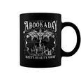 A Book A Day Dragon Bookish Book Club Fantasy Book Lover Coffee Mug Black