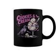 Cookie & Cream Ice Cream Butcher And Bird Book Lover Coffee Mug Black