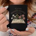 It's Too Nonfiction Outside Reading Book Lover Coffee Mug Black