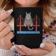 San Francisco Cat Golden Gate Bridge Book Lover Coffee Mug Black San Francisco Cat Golden Gate Bridge Book Lover Coffee Mug Black