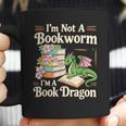 Bookworm I'm A Book Dragon Fantasy Reader Lover Bookish Coffee Mug Bookworm I'm A Book Dragon Fantasy Reader Lover Bookish Coffee Mug