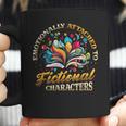 Emotionally Attached To Fictional Characters Book Reading Coffee Mug