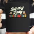 Library Lady School Librarian Cataloger Books Book Lover Coffee Mug