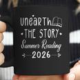Unearth A Story 2026 Summer Reading Coffee Mug