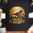 Unearth Story Summer Reading 2026 Dinosaurs Library Reading Coffee Mug