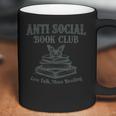 Antisocial Book Club Less Talk More Reading Coffee Mug Antisocial Book Club Less Talk More Reading Coffee Mug