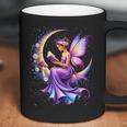 Beautiful Book Fairy Reading Crescent Moon Gothic Bookish Coffee Mug Beautiful Book Fairy Reading Crescent Moon Gothic Bookish Coffee Mug