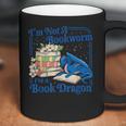 Bookworm I'm A Book Blue Dragon Fantasy Reader Bookish Coffee Mug Bookworm I'm A Book Blue Dragon Fantasy Reader Bookish Coffee Mug