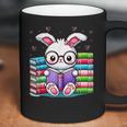 Cute Bunny Reader Rabbit Book Lover Reading Coffee Mug